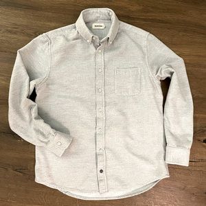 Taylor Stitch The Jack Shirt in Brushed Heather Grey 40 M